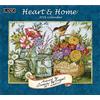 LANG Heart & Home 2024 Calendario da parete (24991001913)