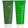 POMÉLO + CO. Pomélo+Co. Matcha Duo: Scrub Shampoo + Balsamo - Ricca cura con il potere del tè verde - Set vegano* per la cura dei capelli con effetto esfoliante per tutti i tipi di capelli