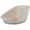 Savic lettiera gatto chiusa - Savic Aseo Giant - moka - aperta - formato extra large - ideale per gatti grandi - bordi alti anti-spruzzo - 75x56x41 cm