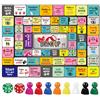 GETBSTOOP Gioco da Tavolo per Bere per Adulti, Monopoli per Adulti, Set Divertente di Giochi con Tappetino, Dadi e Pedine, Ideale per Addio al Nubilato, Amici, Feste, 2-8 Giocatori, età 18+