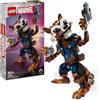 LEGO | Marvel Rocket e Baby Groot, Giochi per Bambini e Bambine da 10 Anni in su, Set con Action Figure Snodabile da Costruire e Minifigure del Supereroe, Giocattoli Guardiani della Galassia 76282