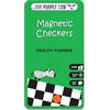 The Purple Cow PC797 Magnetic Game Box for Kids And Adults Checkers Travel