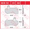 TRW Past.fr. TRW Performance Comfort (PC) CARBONIO, MCB 781 PC