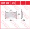 TRW Pastiglie Freno Sinter. Con Abe MCB 690 SV - LUCAS