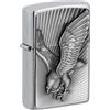 Zippo Accendino a benzina *Eagle* GARVUR 2003979 SPAZZOLATO