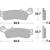 Brembo Pastigl. freno in met. sinter. Brembo SX METALLO SINTERIZ.07YA55SX