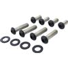 Screws4Bikes Set viti supporto parafango HD SOFTAIL 07-17 (4) NERO
