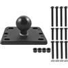RAM Mounts Fissaggio base per moto + sfera B da 1"