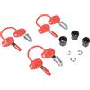 Givi Set Di 3 Serrature Di Ricambio SET 3