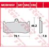 TRW Pastiglie Freno Sinter. Con Abe MCB 816 SV