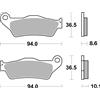 Brembo Pastiglie Freno Sinterizzate POST., SINTER. MET., ABE