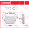 TRW Past.fr. TRW Performance Comfort (PC) POSTERIORE, MCB 583 PC