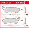 TRW Past.fr. TRW Performance Comfort (PC) ANTERIORE, MCB 776 PC