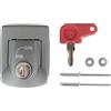Hepco & Becker SERRATURA COP. VAL. H+B VALIGIA/TOPCASE ARG. 136 argento