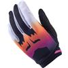 FOX Womens 180 Flora Guanti MX donna nero