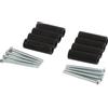 Hepco & Becker Set di allargamento C-Bow nero SET, 40 MM, NERO