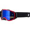 MTR S15 Pro lucido rosso/blu Occhiali Da Moto unisex