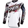 O'NEAL Element Villain Shirt Maglia MX M uomo bianca
