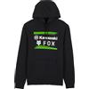 FOX Cappucc. Fox X Kawi Felpa M uomo nero