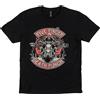 Brandit Five Finger Death Punch Biker Skully T-Shirt M uomo nero
