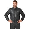 FASTWAY Uni 213 Giacca Antipioggia unisex nero