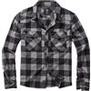 Brandit Check Camicia M uomo grigio