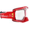 Red Bull Spect Eyewear Occhiali da motocross Strive-014 rosso lucido / trasparente unisex