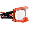 Red Bull Spect Eyewear Occhiali da motocross Strive-015 arancione lucido / trasparente unisex