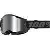 100% Strata 2 Occhiali da motocross neri unisex