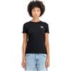 Alpha Industries Basic mall Logo Donna T-hirt nero