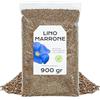 EPEL Semi di Lino Marrone 900g | Ricchi di Fibre e Omega 3, Ideali per Arricchire Ricette, Yogurt e Preparazioni Naturali con un Sapore Delicato di Frutta