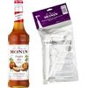 MONIN - Sciroppo di Zucca Sapore Speziato & Pompa di Sciroppo - Per Caffè, Cioccolato Caldo, Capuccino o Latte - Aromi naturali - Bottiglia di Vetro - 70 cl