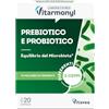 Vitarmonyl Prebiotico e Probiotico - 10 Miliardi di Fermenti Lattici- Probiotici 5 Ceppi - Estratto di Cicoria - Pancia Piatta - Benessere Intestinale - 20 Capsule - Vitarmonyl