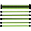 Cooler Master Kit Estensioni Cavi Alimentatore Sleevati - Nero/Verde