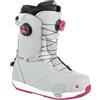 Nitro Dynasty Boa 24 all Mountain Freeride Premium Sistema di Allacciatura Rapida Step On Boot Snowboard, Barca Donna, Iron Wine, 27