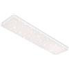 BRILONER Leuchten - Pannello a LED, plafoniera dimmerabile, lampada da soffitto con bordo luminoso, regolazione della temperatura di colore, 38 watt, 3.800 lumen, bianco, 1195x295x69mm