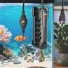 Eirolace Riscaldatore per Acquari 100W con Termostato Digitale LED, Temperatura 15-34°C, Riscaldatore Acquario Piccolo Fino a 50L per Betta Guppy e Tartarughe, Controllo Automatico Sicuro