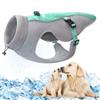 TVMALL Gilet Raffreddamento Cane, Cappotto Raffreddamento Cane Riflettente, Sicurezza A Prova Sole E Tecnologia Della Palude Evaporativa Con Le Cinghie Regolabili Per L'Usura Inverno Dell'Estate, L