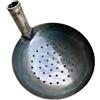Generisch Pala per colino in ferro resistente, pala multifunzione per fango e canale, per giardino, scarichi e laghetti, setaccio efficiente e filtro per ghiaia, lama da 23,5 cm