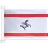 AZ FLAG Bandiera Navale Toscana 45x30cm - Bandiera Maritima Regione Toscana - Regione Italia 30 x 45 cm speciale Nautismo, Padiglione Nautico