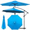 HEATPOWEOK Telo per ombrellone da giardino, Telo Di Ricambio Per Ombrelloni A 6 Stecche /8 Stecche,Telo di Ricambio per Ombrellone 2m,2.3m,2.5m,2.7cm,3m,3.5m, impermeabile (G,8ribs:3.3m/10.8ft)