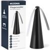 MIJOMA Mosche Wedler - Repellente per insetti per intimità interni ed esterni, con protezione a 360 gradi, funzionamento a batteria, delicato e silenzioso, 25 cm (nero)