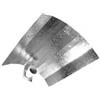 CIS Riflettore aperto in stucco 50x40cm - Superplant - Presa E40 per HPS e MH