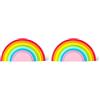 Legami RST0001, Blocco Note Adesivo, Rainbow Thoughts, Bloc Notes Adesivo a Forma di Arcobaleno, 12x6 cm, 152 Foglietti Adesivi Removibili e Riposizionabili in 8 Colori Diversi (Confezione da 2)