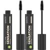 Sante Naturkosmetik Mascara Volume Sensation Bio Nero (Confezione da 2)