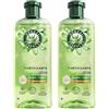 Herbal Essences Shampoo fortificante con aloe, 350 ml, per pulire e idratare i capelli molto secchi (Confezione da 2)