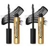 Revlon ColorStay Xtensionnaire Mascara Allungante, Mascara + Siero Ciglia, Con Scovolino Affusolato per Ciglia 2X Più Lunghe, Infuso con Pro Vitamina B5, Waterproof, 211 Blackest Black