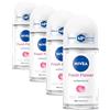 NIVEA Deodorante Roll on Fresh Flower 50 ml, Deodorante donna per una protezione 48h, Deo roll-on antitraspirante e antibatterico, Profumo floreale, Senza alluminio e alcool, Tutti i tipi di pelle