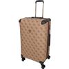 GUESS 28 In 8-Wheeler Exp. L Latte Logo/Brown