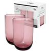 Villeroy & Boch like. by Villeroy & Boch - Like Grape bicchiere da long drink set da 2 pz., vetro colorato uva, capacità 385ml